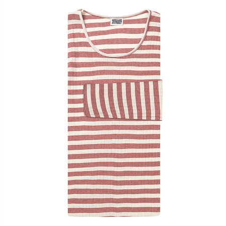 Nørgaard På Strøget 101 BW Stripe, Ecru/Winery